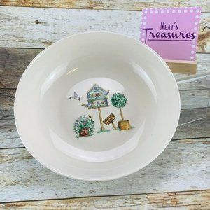 China Pearl Casual BIRDHOUSE Serving Bowl